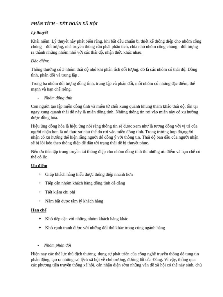 Phân Tích | PDF