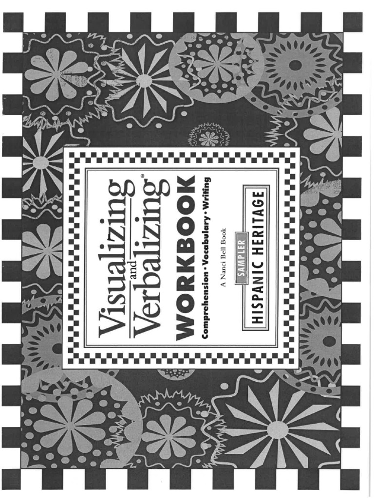 Visualizing & Verbalizing Workbook - Hispanic Heritage Month | PDF