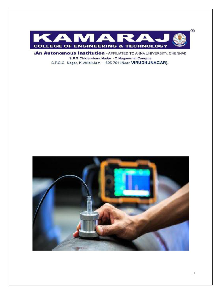 Ultrasonics in Engineering Physics | PDF | Ultrasound | Soldering