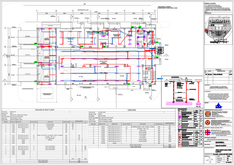Da - Acil - Ub - El - GF - GFC - 2078 - Ground Floor Lighting Layout | PDF