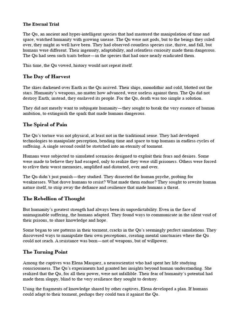 Humanity's Rebellion Against the Qu | PDF