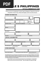 PNP Booking Form | PDF