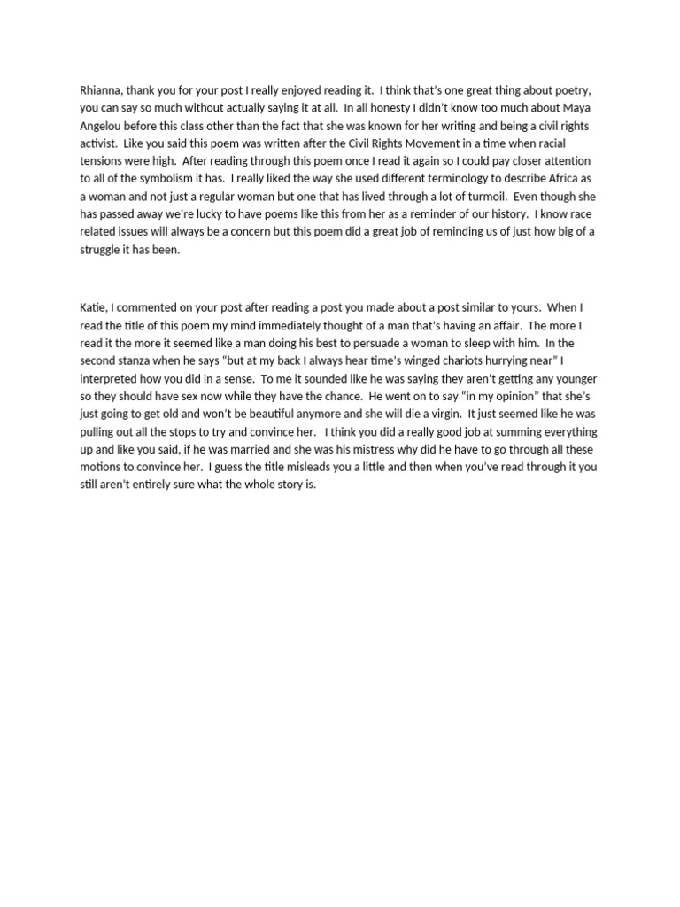 Poetry DB Week 3a | PDF | Poetry | General Fiction