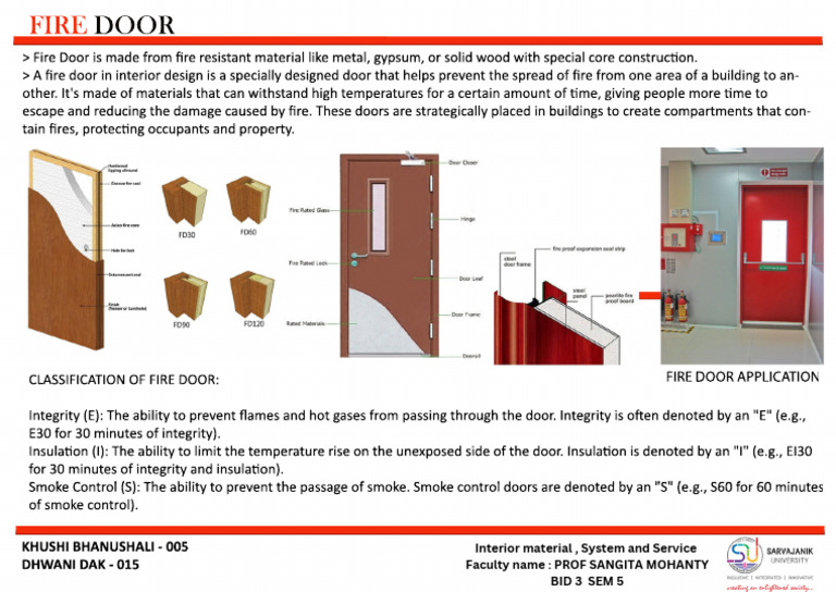 Interior Materials and Services Overview | PDF