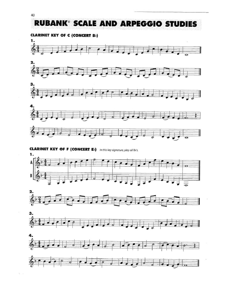 12 - EE Rubank and Rhythm | PDF