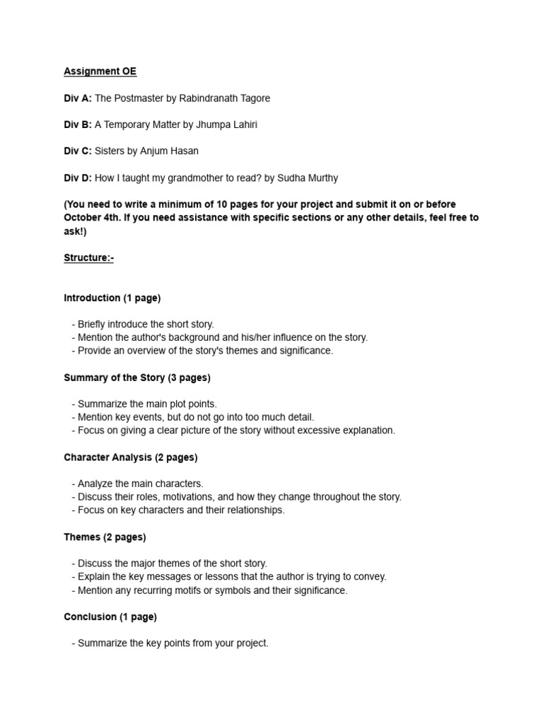 Assignment OE | PDF