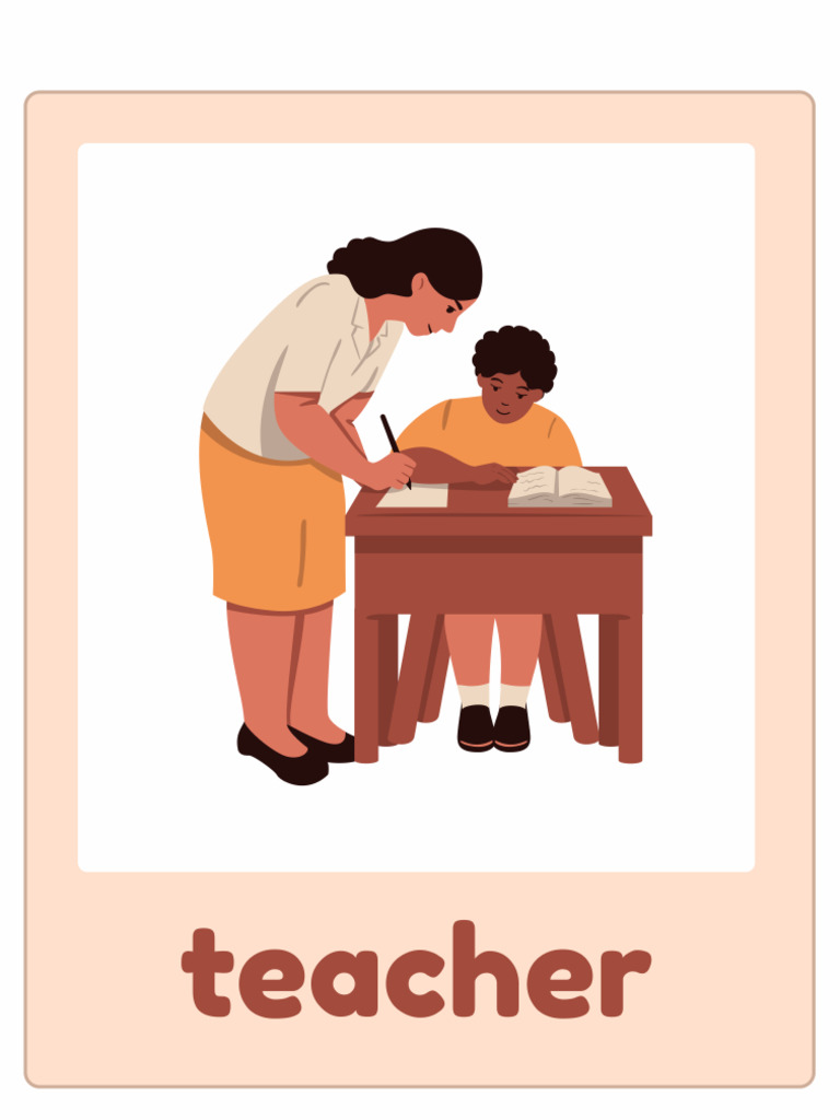 Colorful Illustrative Community Helpers Educational Poster-Trang-2 | PDF