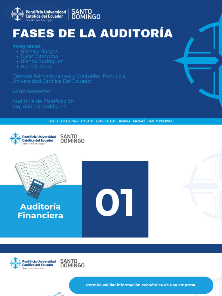 Fases de La Auditoría Financiera | PDF | Auditoría | Business
