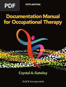 Documentation Manual For Occupational Therapy 5nbsped 1638220603 9781638220602 Compress