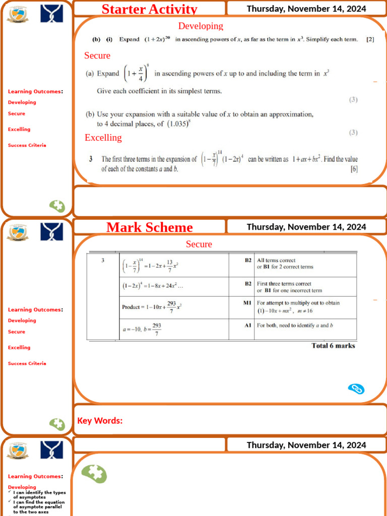 Asymptotes & Curve Sketching Guide | PDF | Asymptote | Cartesian ...