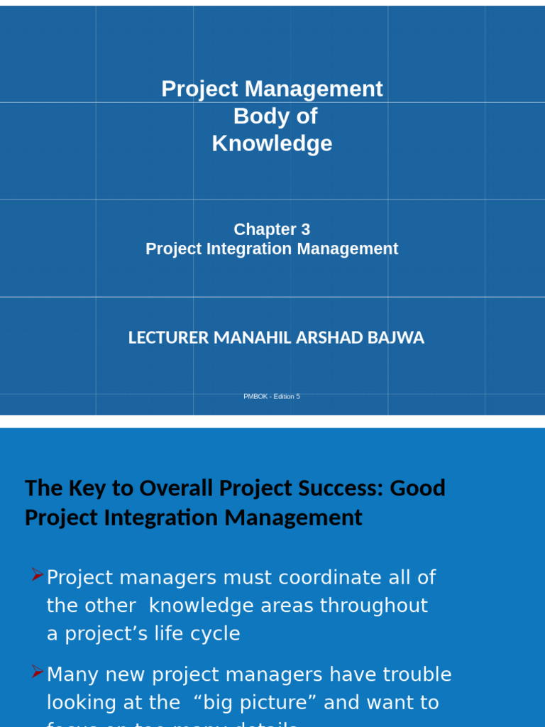 Project Integration Management | PDF | Project Management | Business