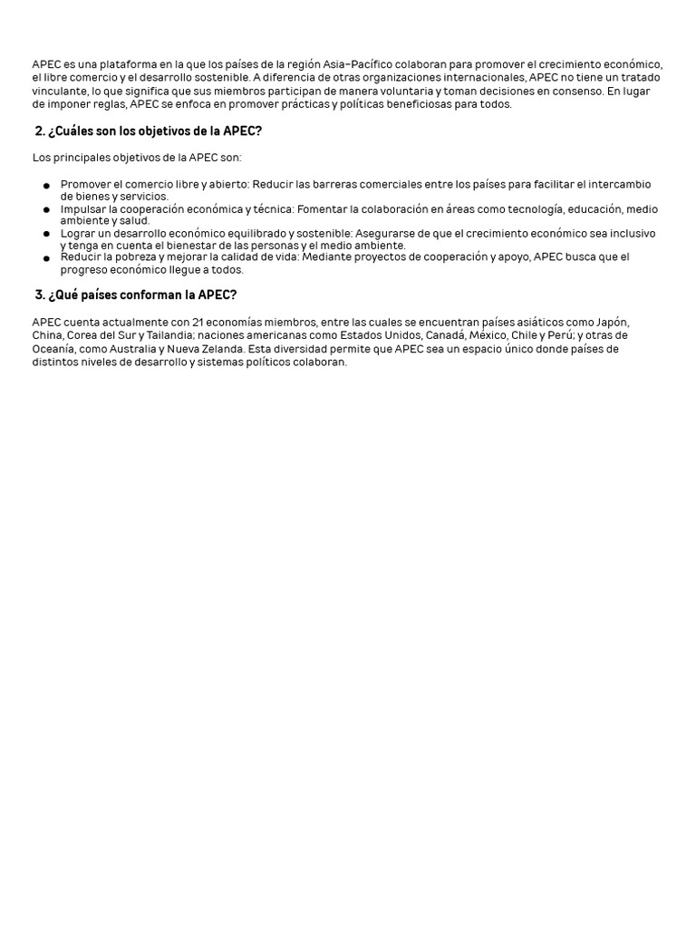 Ficha APEC - Docx - 20241112 - 101808 - 0000 | PDF | Cooperacion ...
