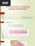 PPT on Physiological Changes During Pregnancy | PDF | Uterus ...