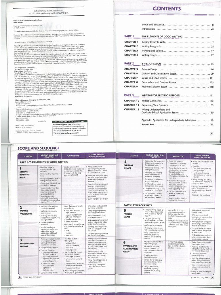 Getting Ready To Write | PDF