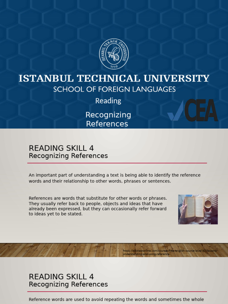 Understanding Reference Words in Texts | PDF | Anemia