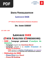 Guide Complet sur le Langage DAX | PDF