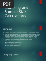 Yamane's Sample Size Calculation Guide | PDF | Career & Growth ...