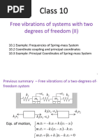 Coordinate Coupling in Vibration Systems | PDF | Theoretical Physics |  Physics