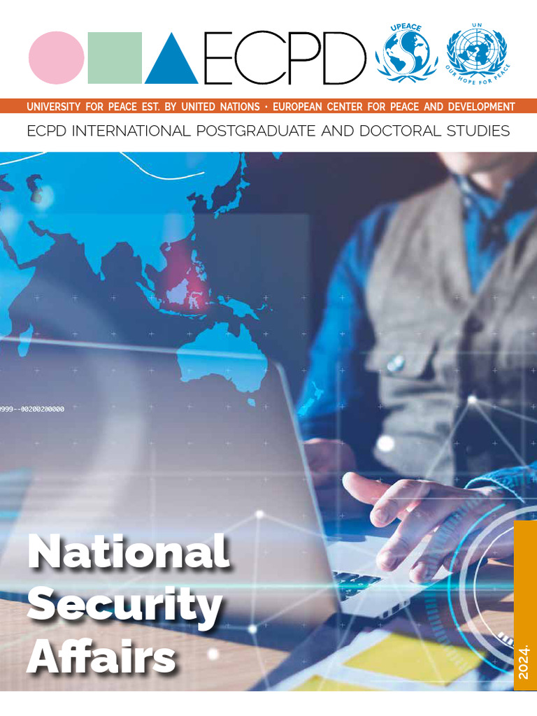 ECPD National Security Affairs Programs | PDF | Thesis | Postgraduate ...