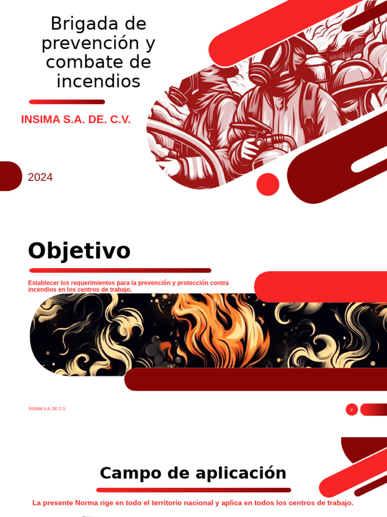 NOM-002-STPS-2010 Brigada de Prevención y Combate de Incendios | PDF ...