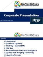 New World Software Corporate Presentation