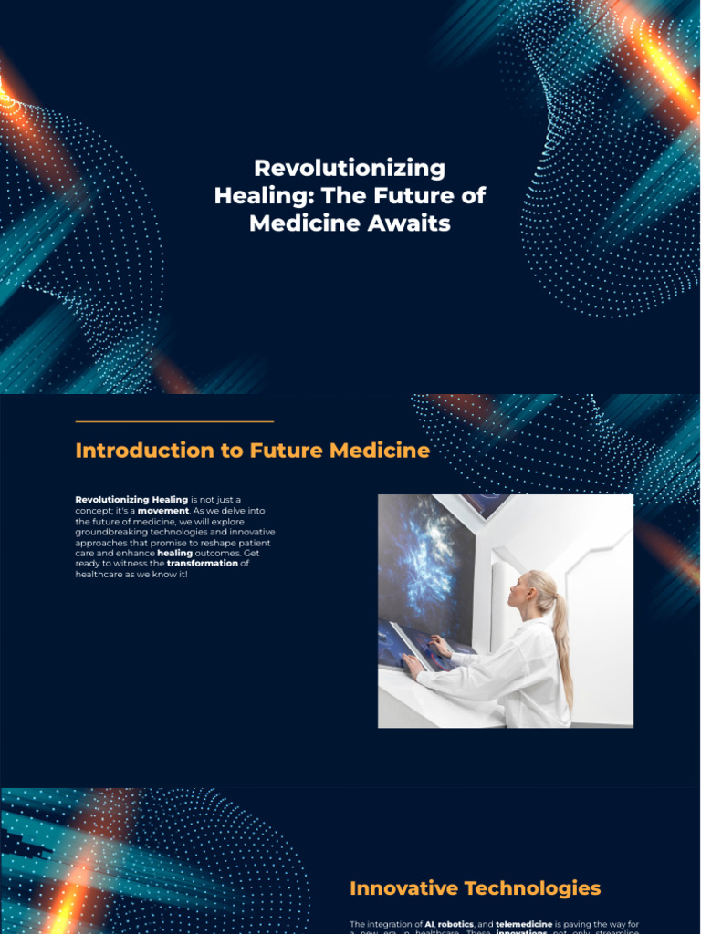 Future Medicine Innovations in Healing PDF