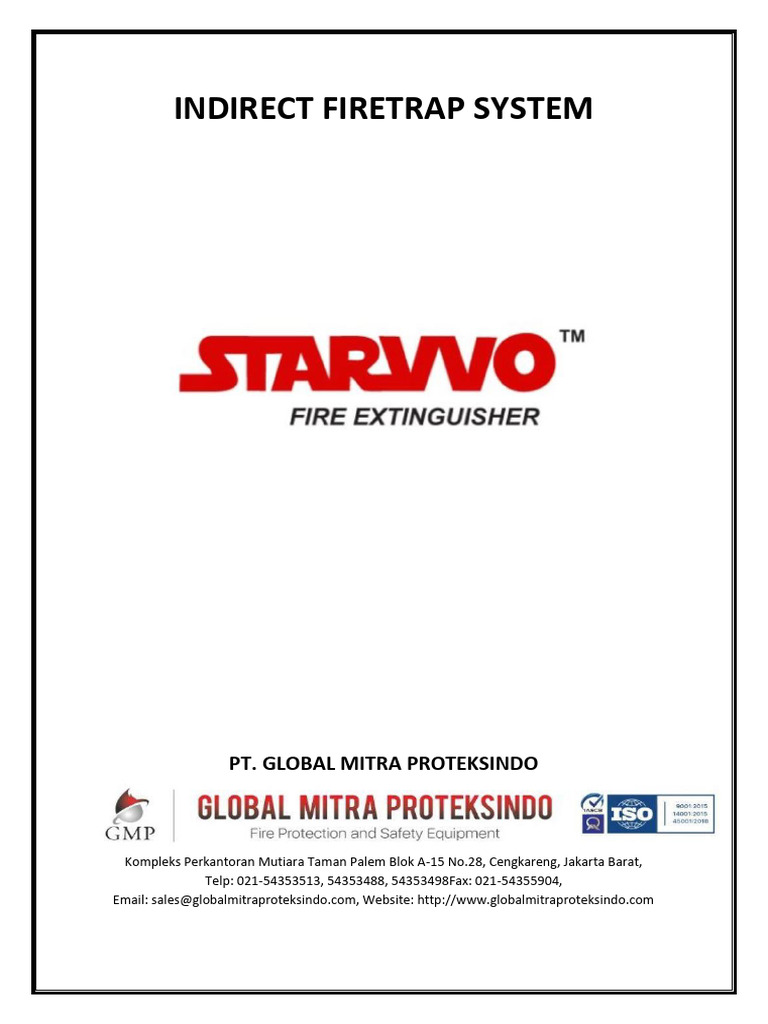Sistem Fire Trap oleh PT Global Mitra | PDF | Griya & Taman | Teknologi ...