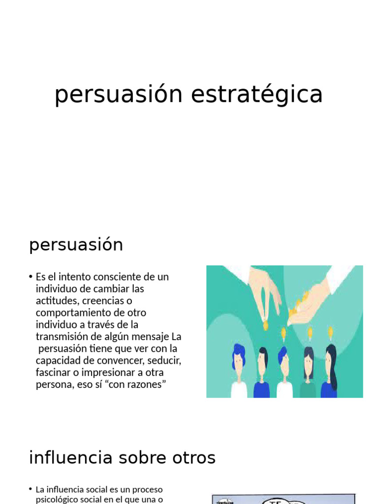 Sem 9 Persuasión | PDF | Persuasión | Las emociones