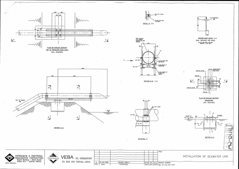 Civil Scanned Drawing 1 | PDF