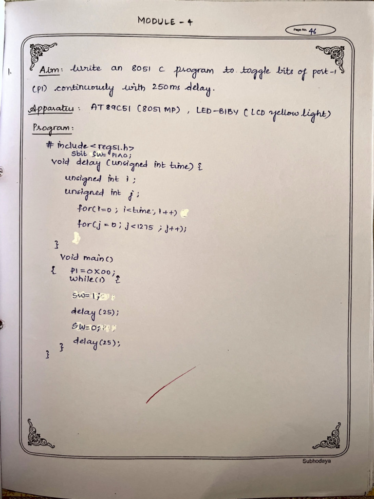 Es Lab Module-4 | PDF
