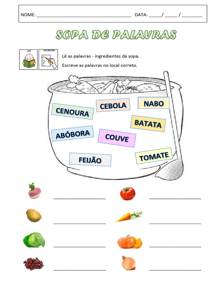 8 Sopa de Palavras | PDF