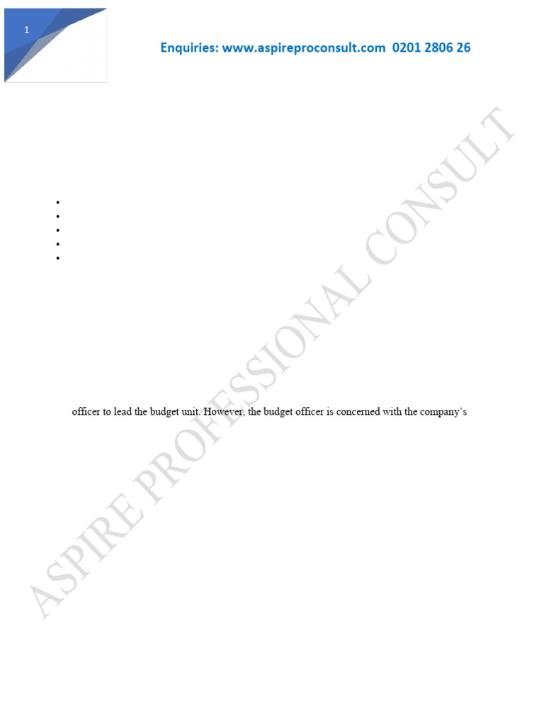 Budget & Budgetary Control | PDF | Budget | Financial Economics