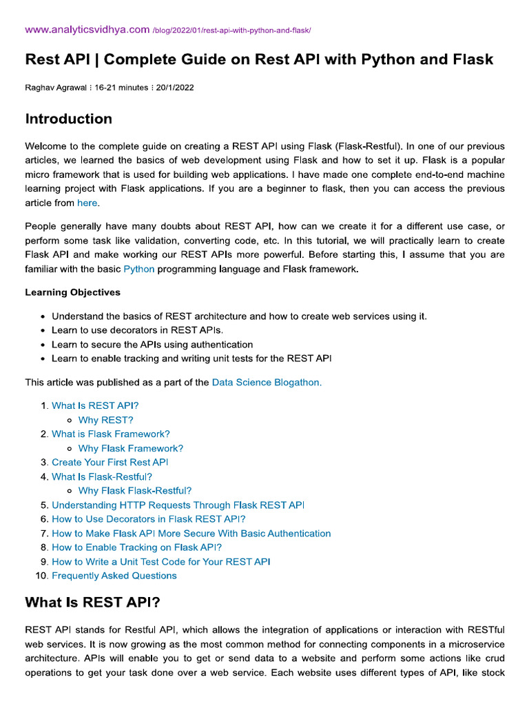 Restapi | PDF