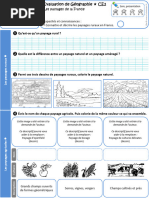 Évaluation des paysages CE1 | PDF