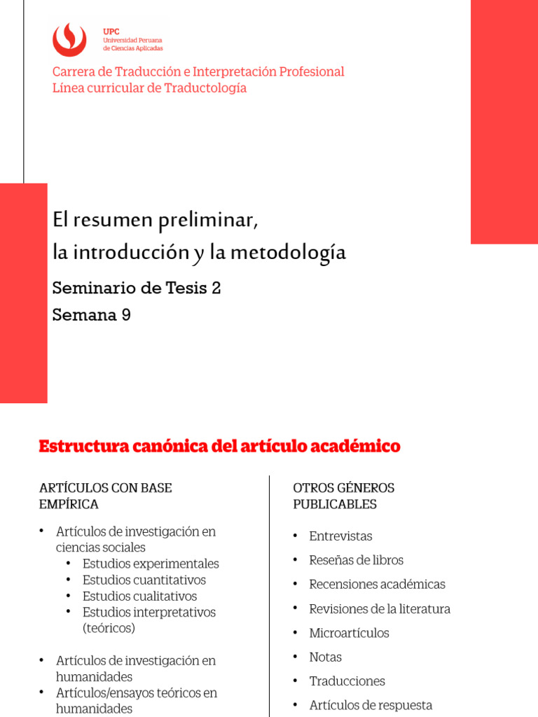 Guía para Resumen de Artículos de Tesis | PDF