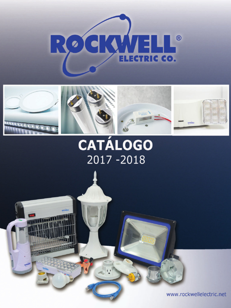 Catálogo de Productos Rockwell Electric | PDF | Diodo emisor de luz ...