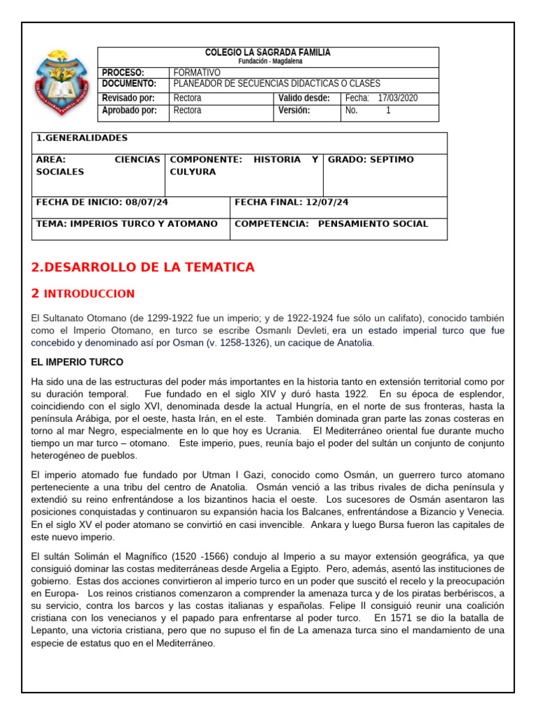Historia del Imperio Otomano | PDF | imperio Otomano | pavo