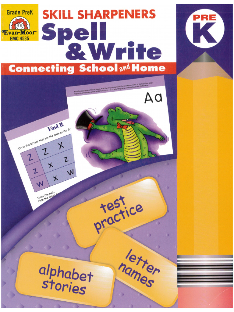 Spell & Write Pre-K（读写 Pre-K） | PDF