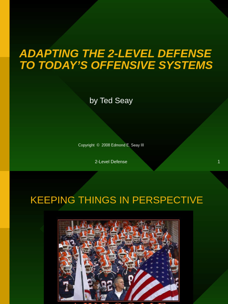 Modernizing the 2-Level Defense System | PDF | History