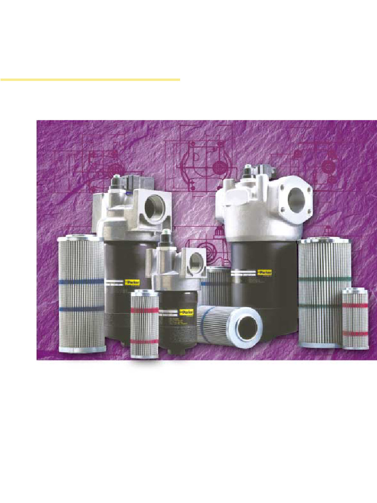 Parker 15/40/80CN Medium Pressure Filters | PDF | Filtration ...