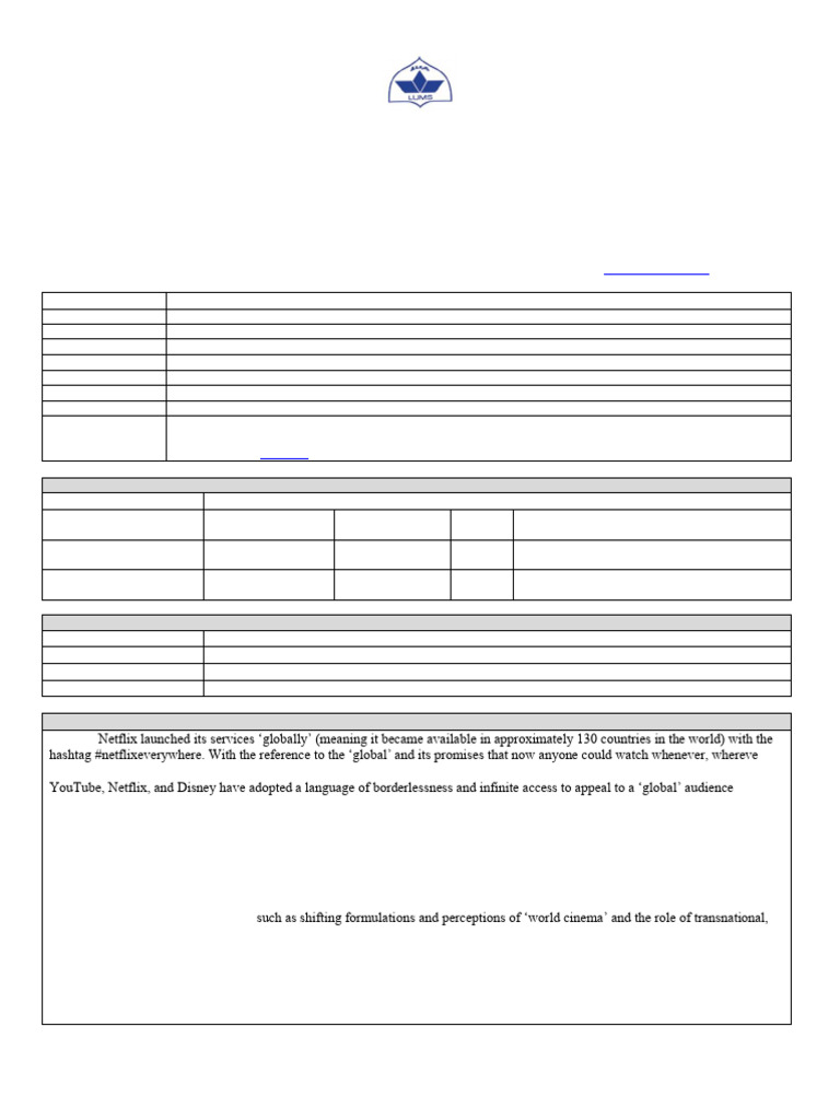 CLCA 3216 - Digital Spaces and Global Screen Texts - Fall 2024 - AGD ...