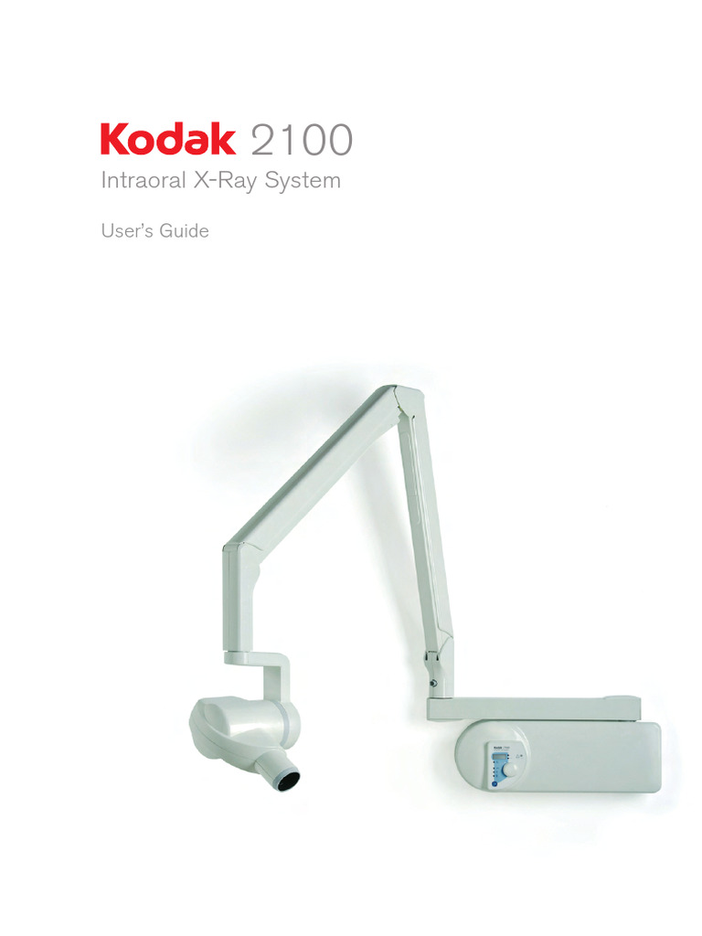 CS 2100 System User Guide | PDF | Radiography | X Ray