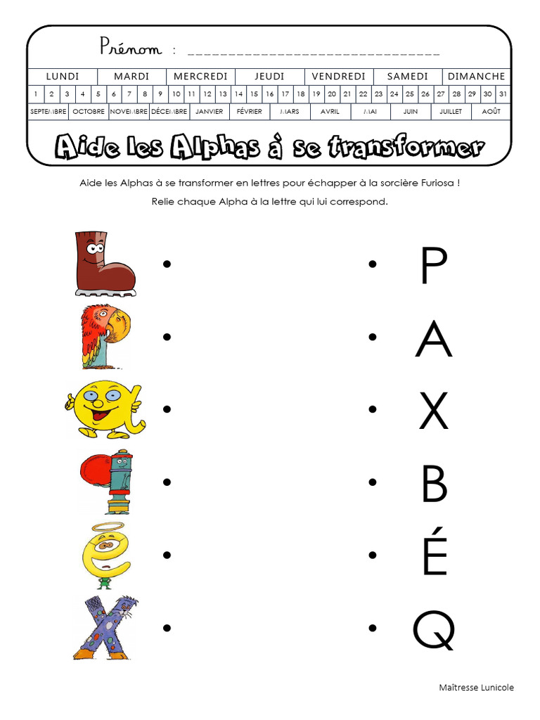 Transformation des Alphas en Lettres | PDF