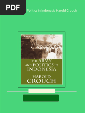 Where can buy The Army and Politics in Indonesia Harold Crouch ebook with cheap price