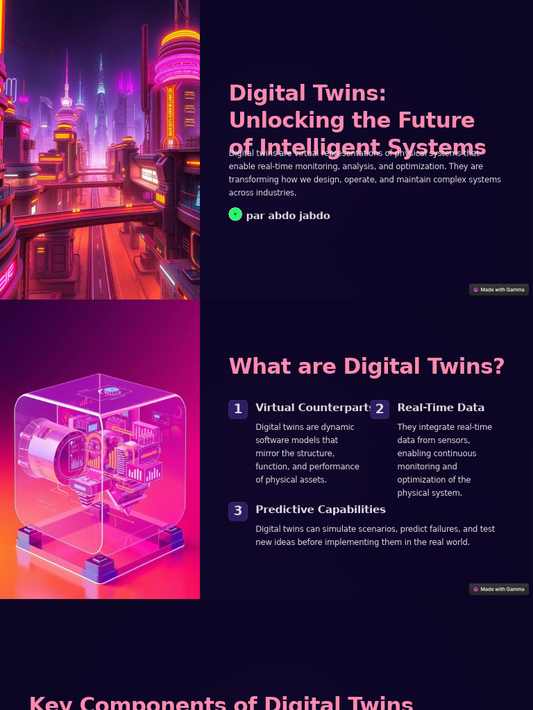 Digital Twins Unlocking The Future of Intelligent Systems | PDF ...