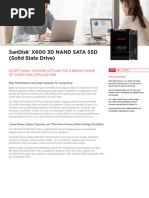 Data Sheet PC sn8000s Nvme SSD 202404 | PDF | Solid State Drive | Flash ...