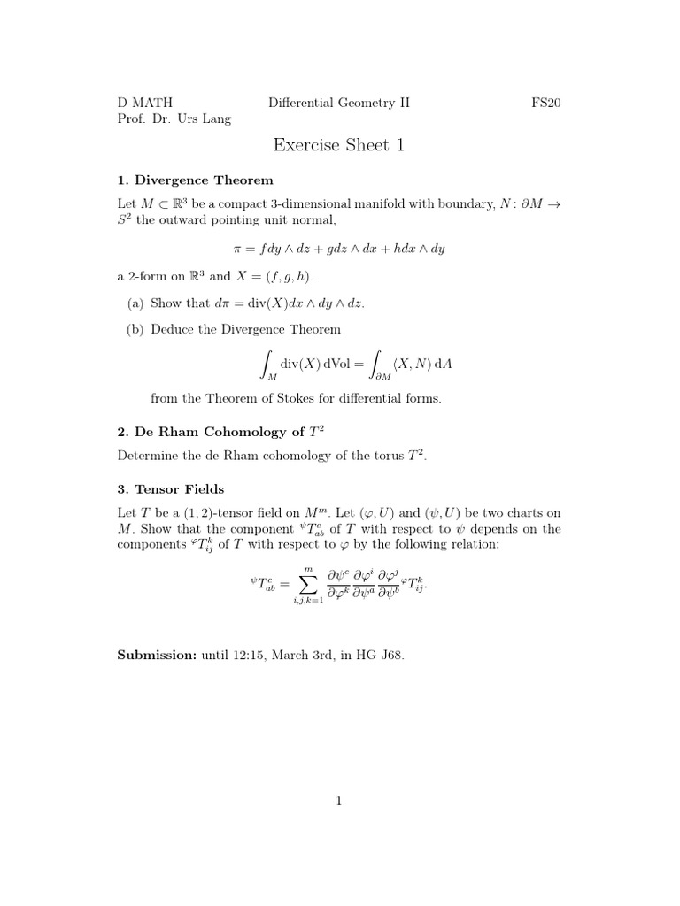 Ex 1 | PDF