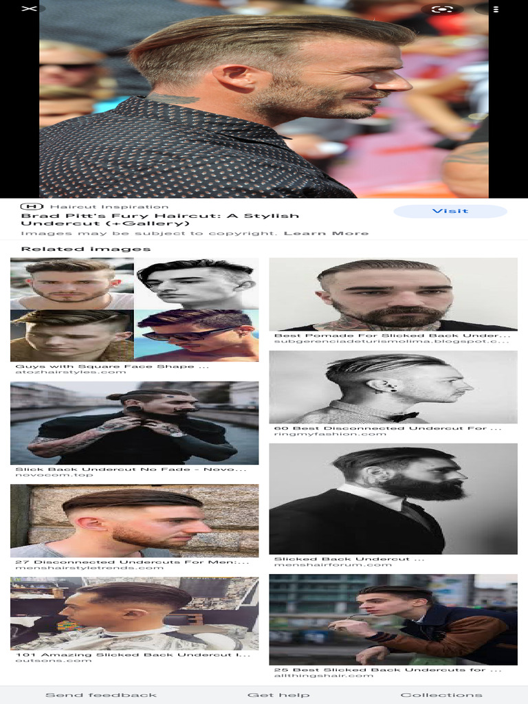 Slick Back Undercut Google Search PDF