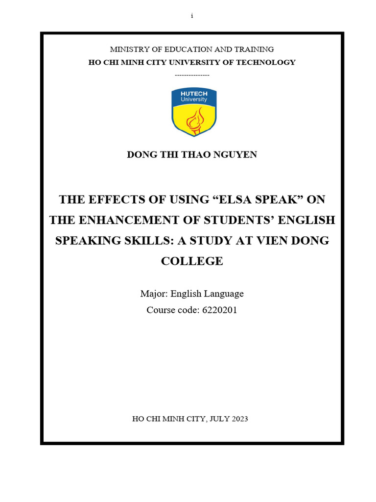 Thesis For Reference | PDF | Learning | Educational Technology