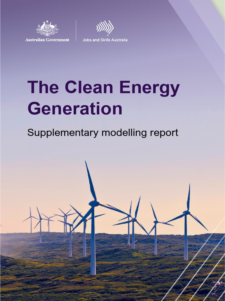 Clean Energy Workforce Modelling Report | PDF | Sustainable Energy ...